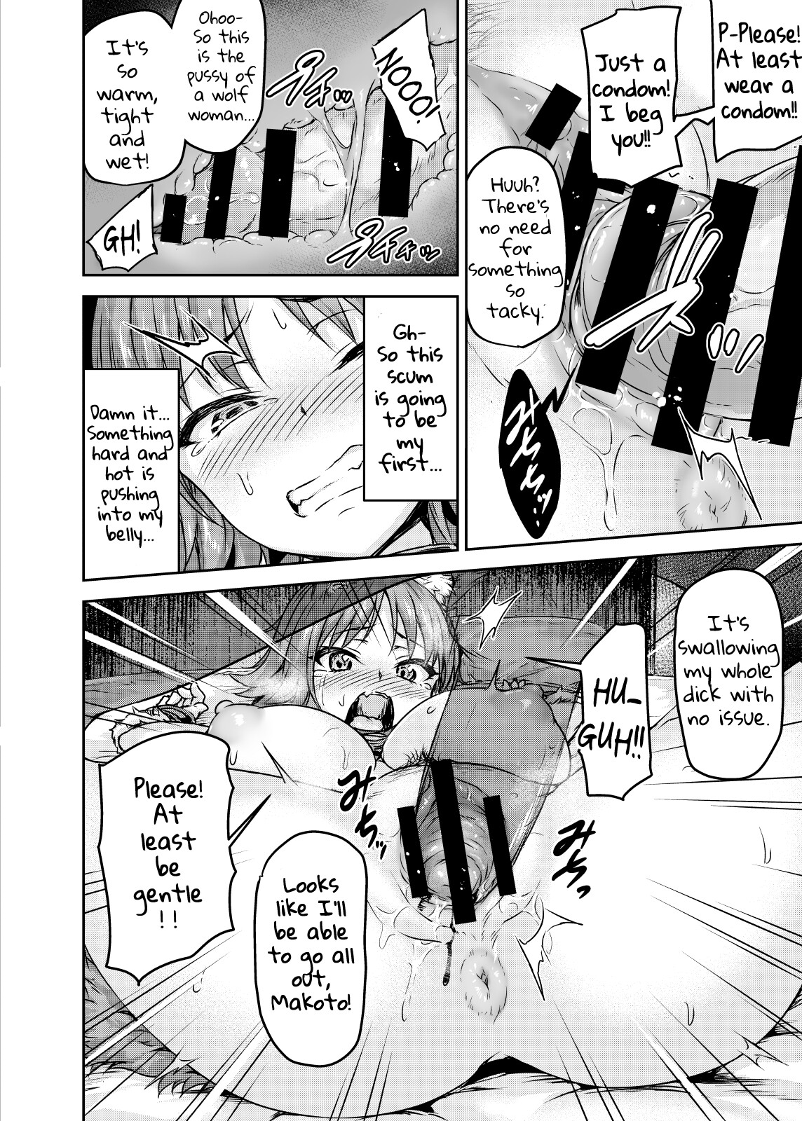 Hentai Manga Comic-Makoto Falls to Pleasure with a Bitch Contract-Read-13